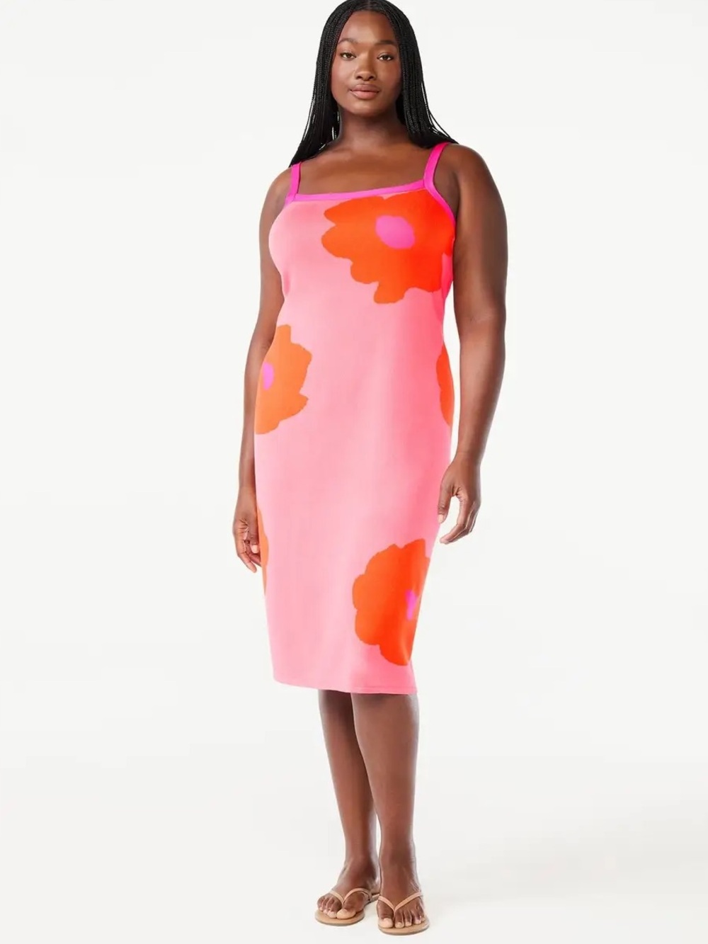 FREE ASSEMBLY FLORAL PRINT DRESS XS